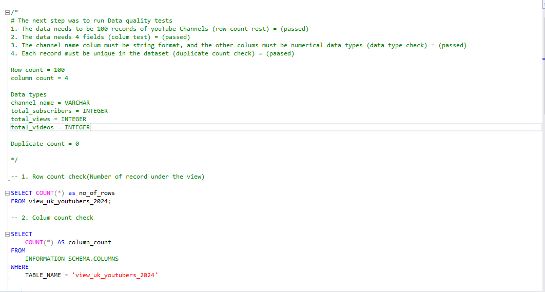 Data-quality-check